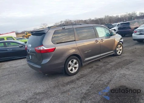 2018 Toyota Sienna Le 8 Passenger из США, поврежденный, VIN 5TDKZ3DC9JS950201